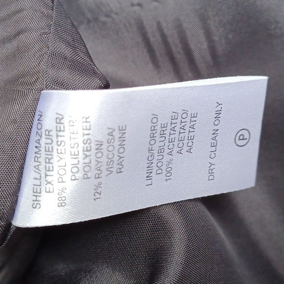 Kensie High-Waist Fly Front Suiting Pencil Skirt- Sz. 2 - Picture 3 of 11